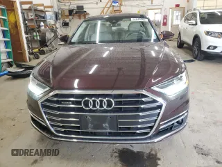 2019 Audi A8 with VIN WAU8DAF85KN019978, listed as a Copart auction lot 52646385 with 46,416 mi miles and Salvage title. Bid and sale history available at DreamBid. Image 5.