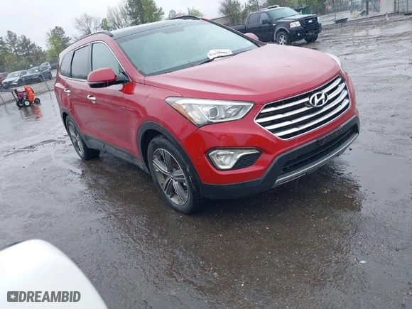 2013 Hyundai Santa Fe Limited with VIN KM8SR4HFXDU016778, listed as a IAAI auction lot 42029308 with 98,456 mi miles. Bid and sale history available at carsss.com. Image 1.