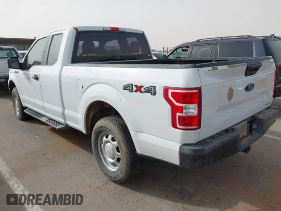 2020 Ford F-150 XL with VIN 1FTEX1EP9LKD96175, listed as a IAAI auction lot 41666800 with 113,702 mi miles. Bid and sale history available at carsss.com. Image 3.