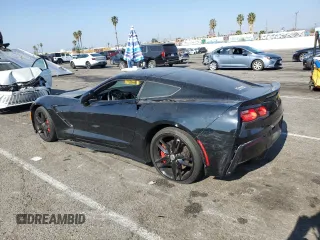 2016 Chevrolet Corvette Z51 3LT with VIN 1G1YM2D72G5115814, listed as a Copart auction lot 89352015 with 43,692 mi miles and Salvage title. Bid and sale history available at DreamBid. Image 2.