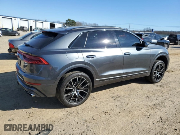 2021 Audi SQ8 Premium Plus z VIN WA1AWBF19MD002837, wystawiony jako Copart lot #46600055 z przebiegiem 98 818 mil mil oraz Czysty tytuł • Clean title. Historia ofert i sprzedaży dostępna na DreamBid. Obrazek 3.