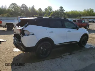 2023 Kia Sportage X-Pro with VIN 5XYK7CAF9PG130825, listed as a Copart auction lot 53087295 with 25,617 mi miles and Salvage Title. Bid and sale history available at carsss.com. Image 3.