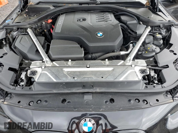 2022 BMW 4 Series 430i xDrive with VIN WBA73AP01NCJ51756, listed as a Copart auction lot 58590465 with Not provided miles and Salvage title. Bid and sale history available at DreamBid. Image 11.