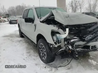 2023 Ford F-150 XL with VIN 1FTFW1E85PKD04873, listed as a Copart auction lot 44853635 with 33,438 mi miles and Non Repairable. Bid and sale history available at carsss.com. Image 14.
