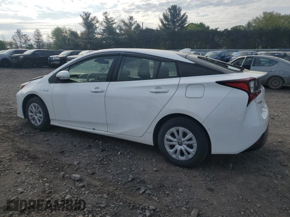 2022 Toyota Prius L Eco with VIN JTDKAMFU4N3164249, listed as a Copart auction lot 47899625 with 75,692 mi miles and Salvage Title. Bid and sale history available at carsss.com. Image 2.