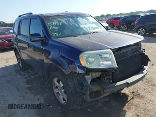 2013 Honda Pilot EX с VIN 5FNYF3H43DB009177, выставлен на аукционе IAAI как лот 42247583 с пробегом 166 956 миль миль и . История ставок и продаж доступна на DreamBid. Изображение 1.