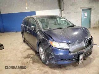 2014 Honda Odyssey EX-L with VIN 5FNRL5H66EB027040, listed as a Copart auction lot 53959195 with 199,431 mi miles and Salvage Title. Bid and sale history available at carsss.com. Image 15.