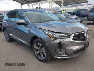 2024 Acura RDX Advance with VIN 5J8TC2H75RL025362, listed as a IAAI auction lot 41262206 with 2,264 mi miles and . Bid and sale history available at DreamBid. Image 1.