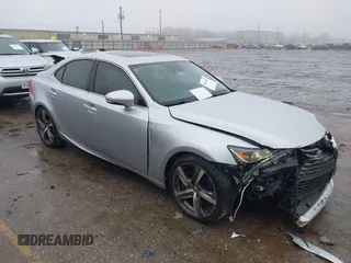 2017 Lexus IS with VIN JTHBA1D28H5040797, listed as a IAAI auction lot 41441906 with 138,082 mi miles. Bid and sale history available at carsss.com. Image 1.