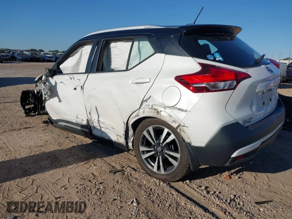 2018 Nissan Kicks S with VIN 3N1CP5CU1JL545913, listed as a IAAI auction lot 41011464 with 101,743 mi miles. Bid and sale history available at carsss.com. Image 3.