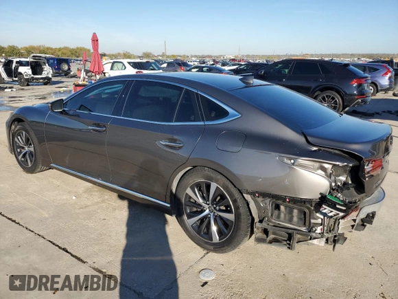 2021 Lexus LS 500 z VIN JTHD51FF9M5013406, wystawiony jako Copart lot #84926124 z przebiegiem 31 209 mil mil oraz Szkoda całkowita • Salvage title. Historia ofert i sprzedaży dostępna na DreamBid. Obrazek 2.