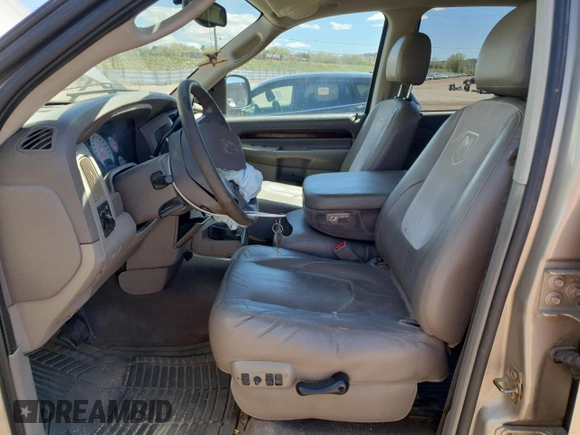 2003 Dodge 1500 ST with VIN 1D3HU18D33J616687, listed as a Copart auction lot 54588085 with 182,600 mi miles and Salvage Title. Bid and sale history available at DreamBid. Image 7.