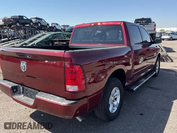 2017 Ram 1500 Tradesman with VIN 1C6RR6KG9HS591818, listed as a Copart auction lot 74814724 with 71,048 mi miles and Clean title. Bid and sale history available at DreamBid. Image 4.