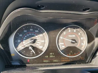 2015 BMW 2 Series 228i xDrive with VIN WBA1F7C50FVX95823, listed as a Copart auction lot 87157134 with 55,312 mi miles and Salvage Title. Bid and sale history available at carsss.com. Image 9.