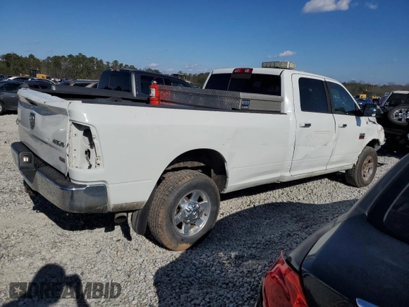 2012 Ram 2500 SLT with VIN 3C6UD5JL1CG142148, listed as a Copart auction lot 87393714 with 364,690 mi miles and Salvage title. Bid and sale history available at DreamBid. Image 3.