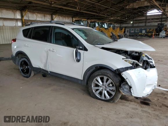 2013 Toyota RAV4 Limited with VIN 2T3DFREV9DW014649, listed as a Copart auction lot 51811225 with 124,549 mi miles and Salvage Title. Bid and sale history available at carsss.com. Image 4.