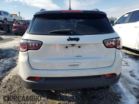 2020 Jeep Compass Latitude с VIN 3C4NJCBB5LT218817, выставлен на аукционе Copart как лот 41503065 с пробегом 91 763 миль миль и Списание • Salvage title. История ставок и продаж доступна на DreamBid. Изображение 6.