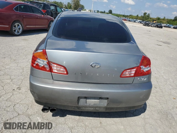 2004 Infiniti G35 w/Leather with VIN JNKCV51F04M716151, listed as a Copart auction lot 72945784 with 199,371 mi miles and Salvage Title. Bid and sale history available at DreamBid. Image 6.