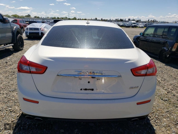 2016 Maserati Ghibli z VIN ZAM57XSA8G1166993, wystawiony jako Copart lot #51677735 z przebiegiem 58 215 mil mil oraz Tytuł czysty. Historia ofert i sprzedaży dostępna na DreamBid. Obrazek 6.