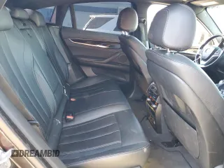 2017 BMW X6 sDrive35i with VIN 5UXKU0C3XH0G68923, listed as a Copart auction lot 83818484 with 0 mi miles and Salvage Title. Bid and sale history available at carsss.com. Image 12.
