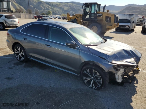 2021 Volkswagen Passat 2.0T SE with VIN 1VWSA7A39MC017324, listed as a Copart auction lot 46186355 with 39,885 mi miles and Salvage Title. Bid and sale history available at carsss.com. Image 4.