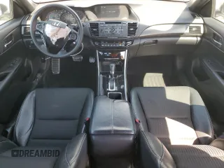 2017 Honda Accord Sedan Sport with VIN 1HGCR2F50HA014618, listed as a Copart auction lot 52520445 with 91,448 mi miles and Salvage Title. Bid and sale history available at carsss.com. Image 8.