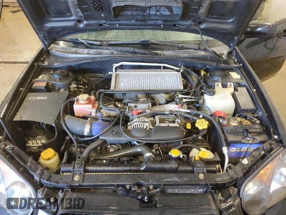 2005 Subaru Impreza Sedan (Natl) WRX with VIN JF1GD29615G523750, listed as a Copart auction lot 42104015 with 141,630 mi miles and Salvage Title. Bid and sale history available at carsss.com. Image 13.