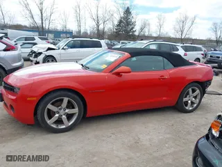 2012 Chevrolet Camaro 1LT with VIN 2G1FB3D3XC9199782, listed as a IAAI auction lot 42054938 with 186,043 mi miles. Bid and sale history available at carsss.com. Image 15.