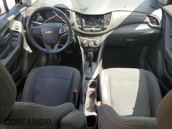 2021 Chevrolet Trax LS with VIN KL7CJKSM0MB368949, listed as a Copart auction lot 53343175 with 54,581 mi miles and Clean Title. Bid and sale history available at carsss.com. Image 8.