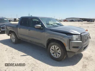 2023 Nissan Frontier SV with VIN 1N6ED1EJ9PN662851, listed as a Copart auction lot 52243205 with 48,708 mi miles and Salvage title. Bid and sale history available at DreamBid. Image 4.