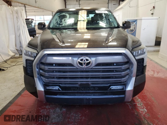 2023 Toyota Tundra Limited with VIN 5TFJA5DB2PX088190, listed as a Copart auction lot 78568164 with 10,932 mi miles and Salvage title. Bid and sale history available at DreamBid. Image 5.