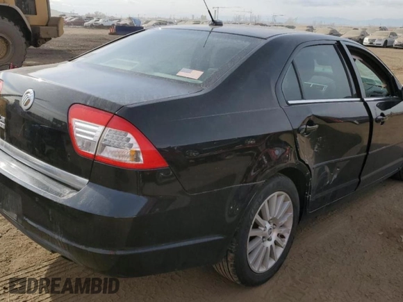 2008 Mercury Milan Premier with VIN 3MEHM08Z38R661431, listed as a Copart auction lot 82615994 with 0 mi miles and Salvage Title. Bid and sale history available at carsss.com. Image 3.