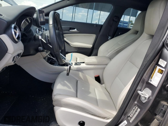 2016 Mercedes-Benz CLA 250 with VIN WDDSJ4GBXGN327433, listed as a Copart auction lot 54838455 with 93,941 mi miles and Salvage title. Bid and sale history available at DreamBid. Image 7.