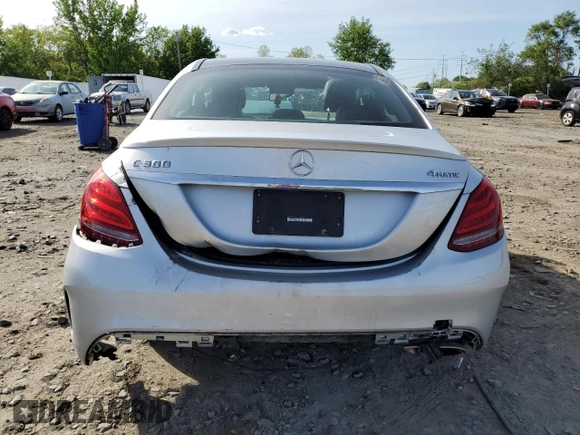 2016 Mercedes-Benz C 300 Luxury с VIN 55SWF4KB5GU170329, выставлен на аукционе Copart как лот 55413065 с пробегом Не указан миль и Списание • Salvage title. История ставок и продаж доступна на DreamBid. Изображение 6.
