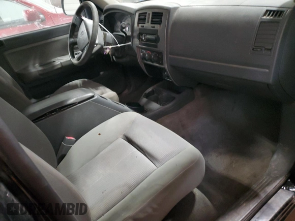 2006 Dodge Dakota SLT with VIN 1D7HW42NX6S516046, listed as a Copart auction lot 45693175 with 151,044 mi miles and Salvage Title. Bid and sale history available at carsss.com. Image 8.