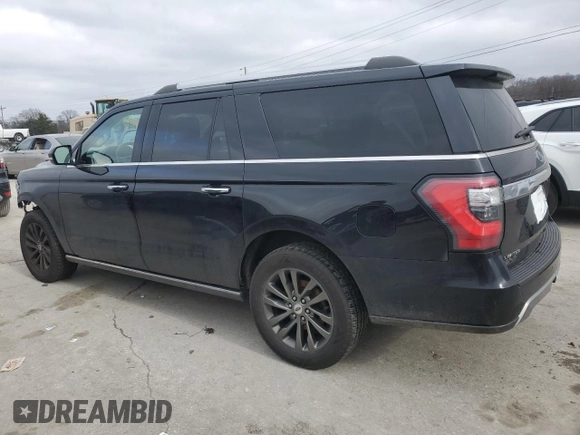 2020 Ford Expedition Max Limited с VIN 1FMJK1KT7LEA47024, выставлен на аукционе Copart как лот 85666204 с пробегом 180 798 миль миль и Списание • Salvage title. История ставок и продаж доступна на DreamBid. Изображение 2.