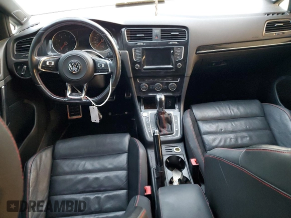 2015 Volkswagen GTI SE with VIN 3VW4T7AU8FM005632, listed as a Copart auction lot 81136184 with 92,886 mi miles and Salvage Title. Bid and sale history available at DreamBid. Image 8.