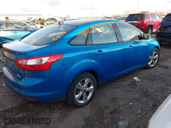2013 Ford Focus SE with VIN 1FADP3F27DL351375, listed as a IAAI auction lot 41247689 with 141,702 mi miles and . Bid and sale history available at DreamBid. Image 4.