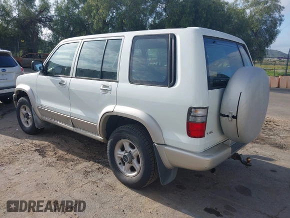 2001 Isuzu Trooper S z VIN JACDS58XX17J04528, wystawiony jako IAAI lot #41945828 z przebiegiem 113 152 mil mil oraz . Historia ofert i sprzedaży dostępna na DreamBid. Obrazek 3.