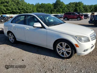 2008 Mercedes-Benz C 300 Sport with VIN WDDGF54X88F093057, listed as a Copart auction lot 57429065 with 111,148 mi miles and Salvage title. Bid and sale history available at DreamBid. Image 4.