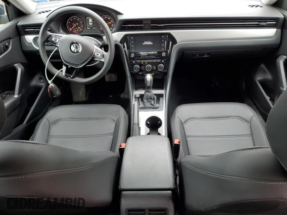 2021 Volkswagen Passat SE with VIN 1VWSA7A35MC012993, listed as a Copart auction lot 49927025 with 35,540 mi miles and Salvage title. Bid and sale history available at DreamBid. Image 8.