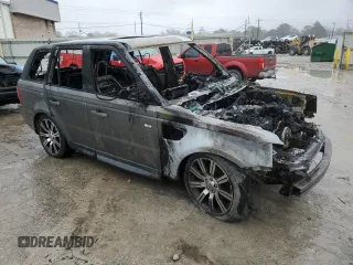 2009 Land Rover Range Rover Sport HSE with VIN SALSF25499A214547, listed as a Copart auction lot 41857865 with Not provided miles and Non repairable. Bid and sale history available at DreamBid. Image 4.