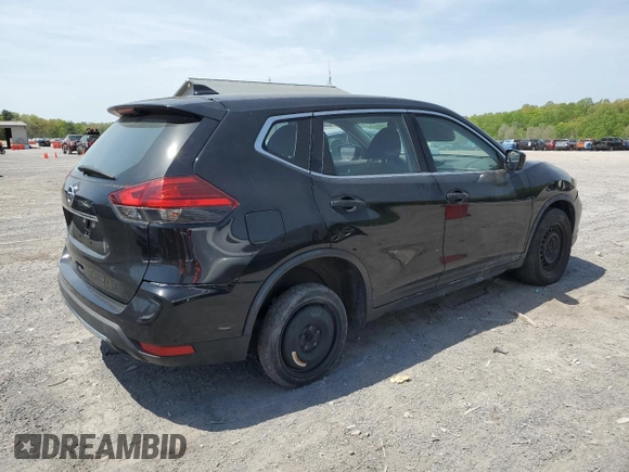 2017 Nissan Rogue S with VIN KNMAT2MT7HP504396, listed as a Copart auction lot 55109435 with Not Provided miles and Clean Title. Bid and sale history available at DreamBid. Image 3.