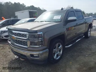 2015 Chevrolet Silverado 1500 LT with VIN 3GCPCREC1FG166643, listed as a IAAI auction lot 41792051 with 115,483 mi miles. Bid and sale history available at carsss.com. Image 2.