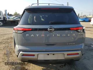 2023 Nissan Pathfinder Platinum with VIN 5N1DR3DG7PC200653, listed as a Copart auction lot 43285105 with 17,007 mi miles and Salvage title. Bid and sale history available at DreamBid. Image 6.