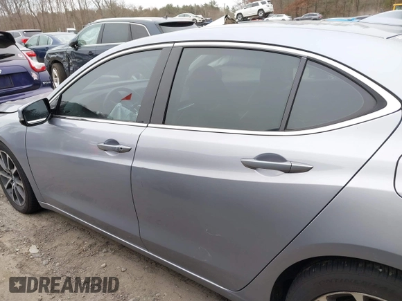2015 Acura TLX V6 Tech with VIN 19UUB3F58FA005919, listed as a IAAI auction lot 41245647 with 110,505 mi miles. Bid and sale history available at carsss.com. Image 15.