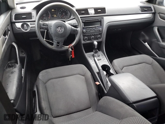 2012 Volkswagen Passat S w/Appearance with VIN 1VWAP7A34CC069629, listed as a Copart auction lot 50935315 with 173,576 mi miles and Salvage Title. Bid and sale history available at carsss.com. Image 8.