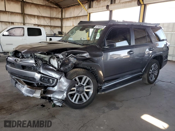 2023 Toyota 4Runner TRD Sport with VIN JTESU5JR4P6100404, listed as a Copart auction lot 57985635 with 46,769 mi miles and Salvage title. Bid and sale history available at DreamBid. Image 1.