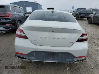 2024 Genesis G70 2.5T with VIN KMTG34SC6RU136838, listed as a Copart auction lot 51304345 with 13,041 mi miles and Salvage title. Bid and sale history available at DreamBid. Image 6.