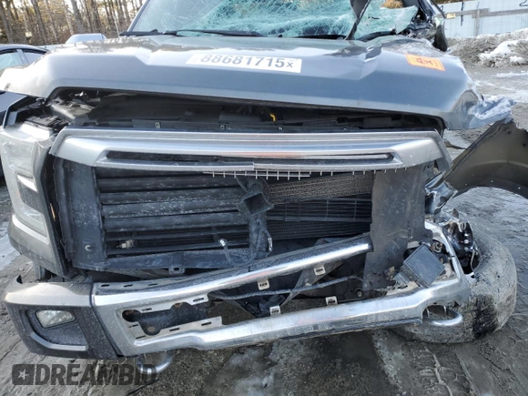 2015 Ford F-150 XLT with VIN 1FTEW1EF4FFA95174, listed as a Copart auction lot 88681715 with Not provided miles and Salvage title. Bid and sale history available at DreamBid. Image 11.